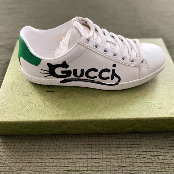 Gucci Ace 'Kitten Logo' - Picture 6 of 12